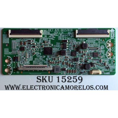 T-CON / HITACHI 999B6Q / JUC7.820.00157618 / 999B6QX001790 / PANEL C500FI6-E11-A / MODELO 50R5	